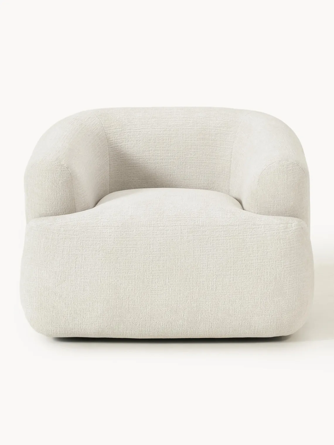 Butacas|Sillones>Westwing Collection Sillón Sofia Terciopelo blanco Off White