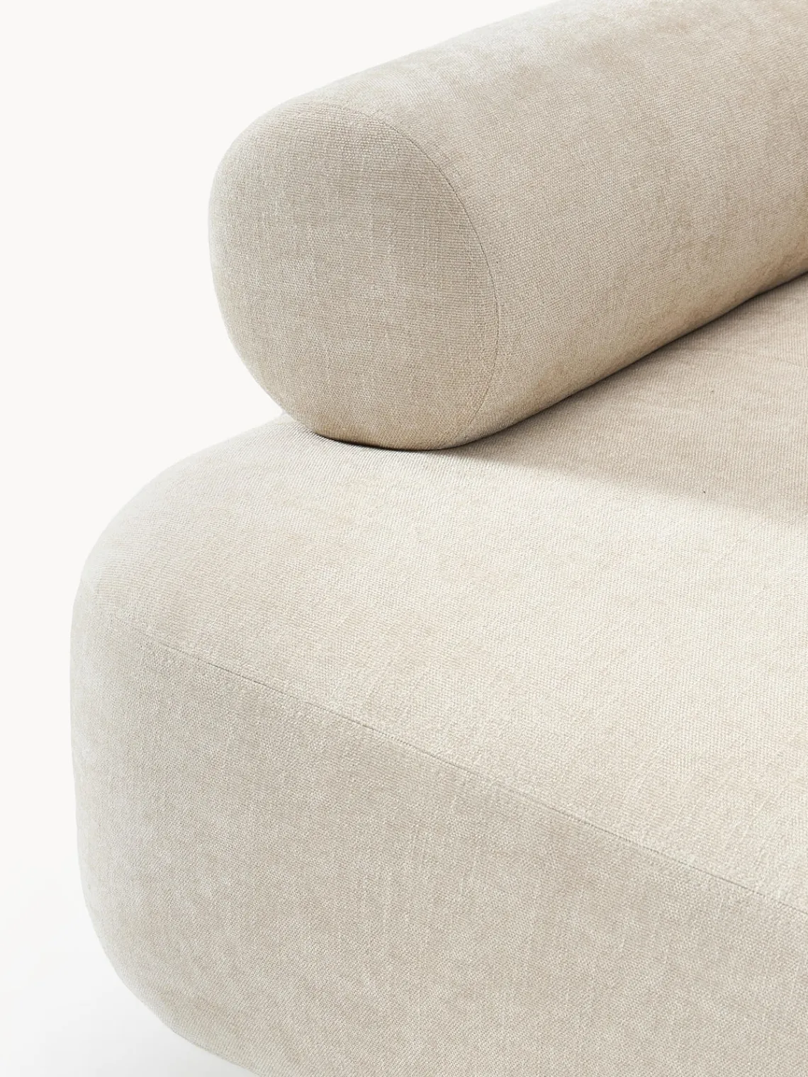 Sillones Pequeños|Sillones>Westwing Collection Sillón Stella Tejido jaspeado blanco Off White