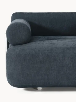 Sillones Pequeños|Sillones></noscript>Westwing Collection Sillón Stella Tejido jaspeado azul vaquero