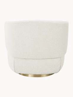 Best Sillón tapizado en tejido bouclé Irene Sillones Pequeños|Sillones