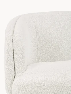 Best Sillón tapizado en tejido bouclé Irene Sillones Pequeños|Sillones