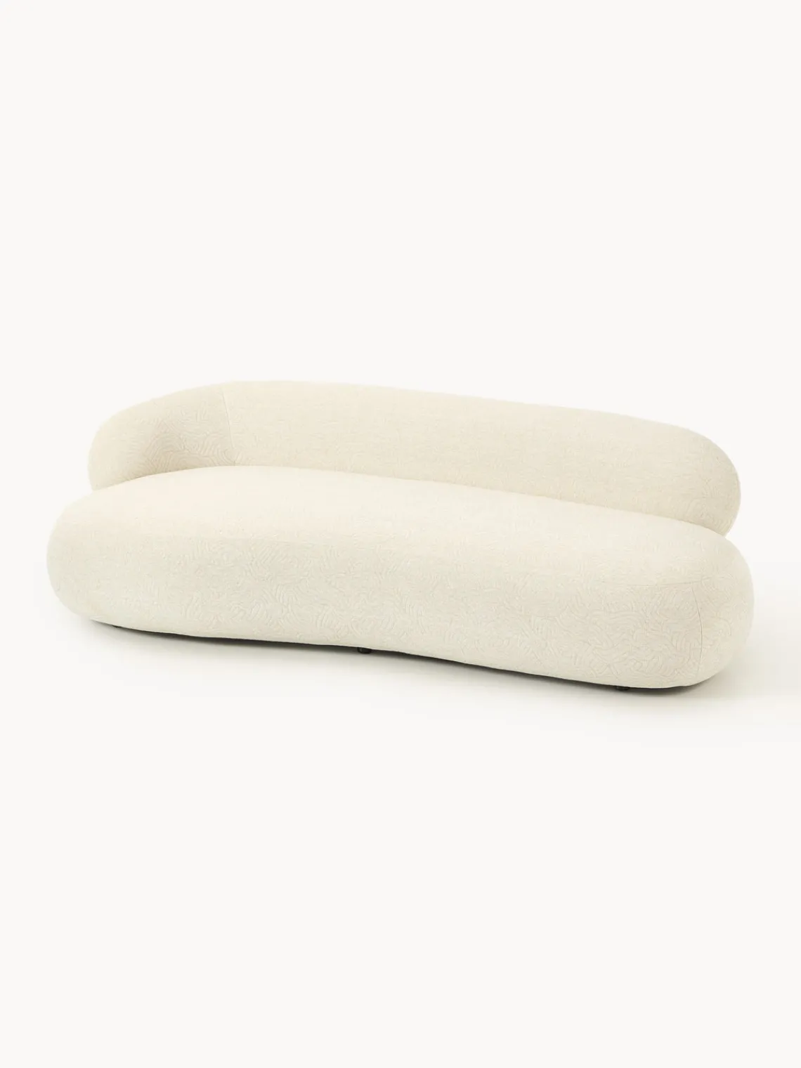 Sofás 3 Plazas|Sofás>Westwing Collection Sofá Alba (3 plazas) Tejido beige claro