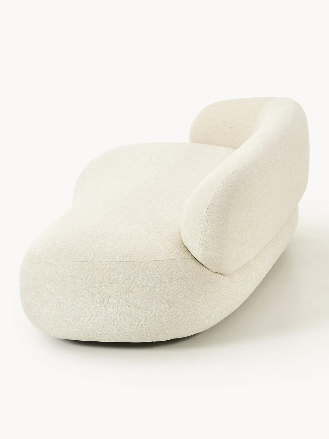 Sofás 3 Plazas|Sofás>Westwing Collection Sofá Alba (3 plazas) Tejido beige claro