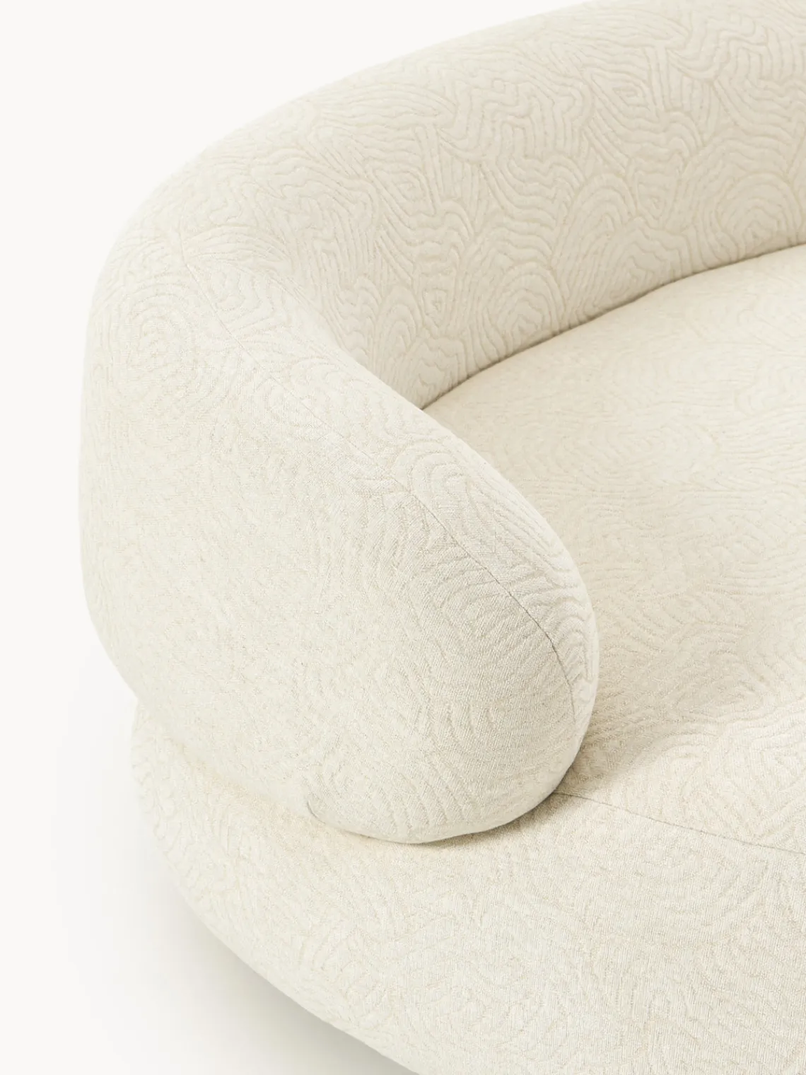 Sofás 3 Plazas|Sofás>Westwing Collection Sofá Alba (3 plazas) Tejido beige claro