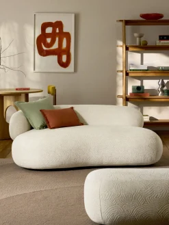 Sofás 2 Plazas|Sofás>Westwing Collection Sofá Alba (2 plazas) Tejido beige claro