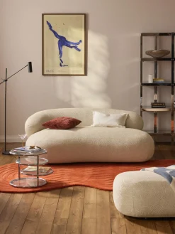 Sofás 2 Plazas|Sofás>Westwing Collection Sofá Alba (2 plazas) Tejido beige