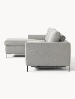 Sofás Cama|Sofás></noscript>Westwing Collection Sofá cama con colchón Cucita (3 plazas) Tejido gris