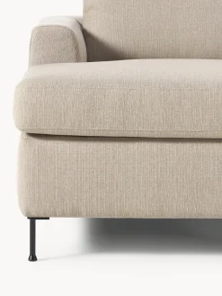 Sofás Cama|Sofás></noscript>Westwing Collection Sofá cama con colchón Cucita (3 plazas) Tejido grueso beige