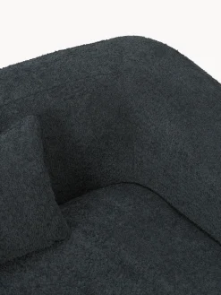 Sofás Cama|Sofás></noscript>Westwing Collection Sofá cama de borreguillo bouclé Eliot (3 plazas) Borreguillo bouclé gris antracita