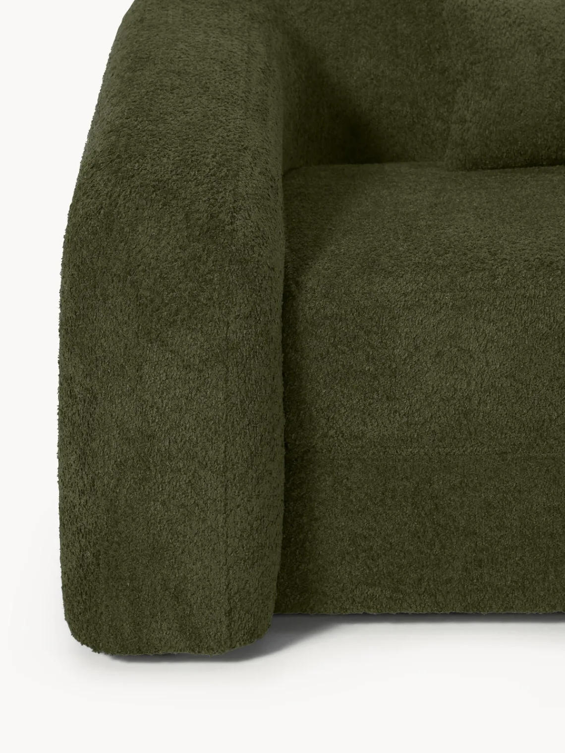 Outlet Sofá cama de borreguillo bouclé Eliot (3 plazas) Sofás Cama|Sofás