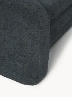 Sofás Cama|Sofás></noscript>Westwing Collection Sofá cama de borreguillo bouclé Eliot (2 plazas) Borreguillo bouclé gris antracita