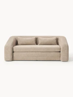 Hot Sofá cama de borreguillo bouclé Eliot (2 plazas) Sofás Cama|Sofás