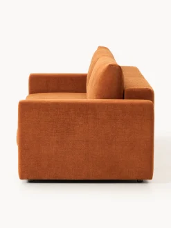 Clearance Sofá cama de terciopelo Tasha (3 plazas), con espacio de almacenamiento Sofás Cama|Sofás