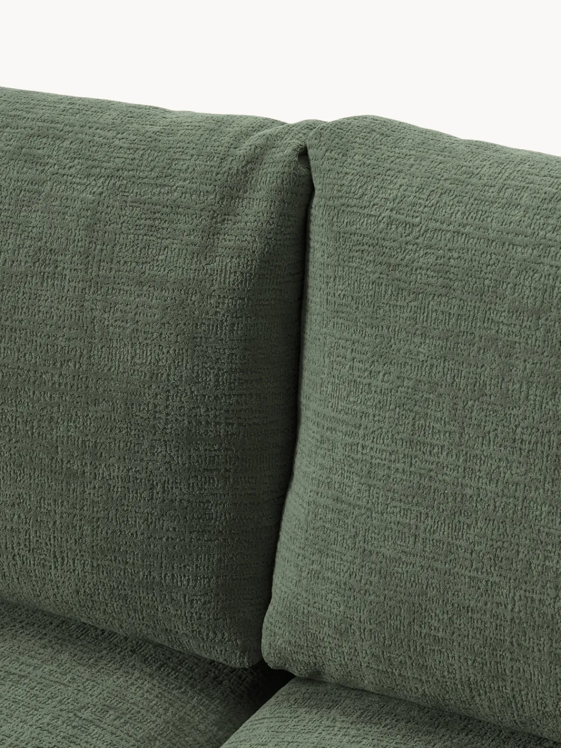 Sofás Cama|Sofás>Westwing Collection Sofá cama de terciopelo Tasha (3 plazas), con espacio de almacenamiento Tejido verde oscuro, aterciopelado