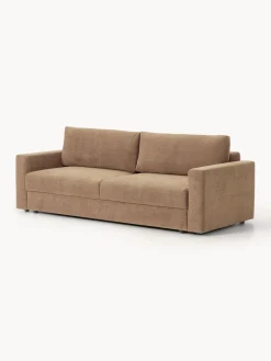 Hot Sofá cama de terciopelo Tasha (3 plazas), con espacio de almacenamiento Sofás Cama|Sofás