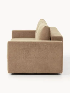 Hot Sofá cama de terciopelo Tasha (3 plazas), con espacio de almacenamiento Sofás Cama|Sofás