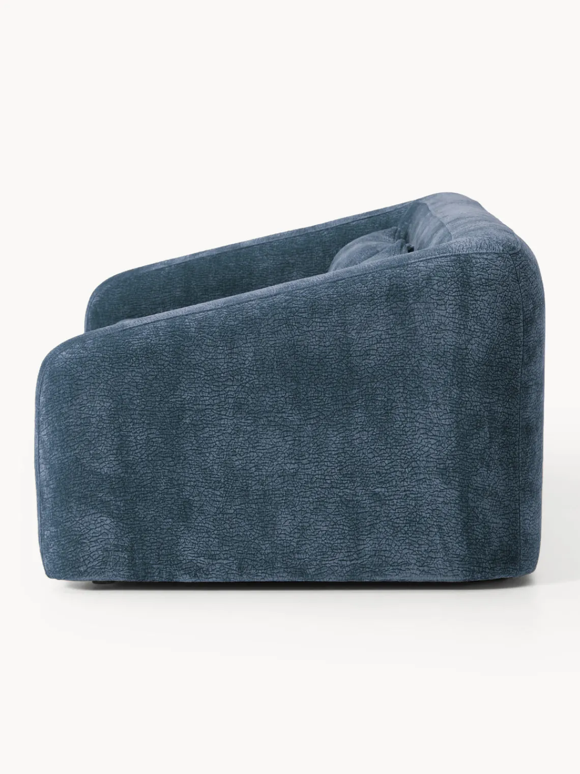 Sofás Cama|Sofás>Westwing Collection Sofá cama Eliot (2 plazas) Tejido azul oscuro, suave