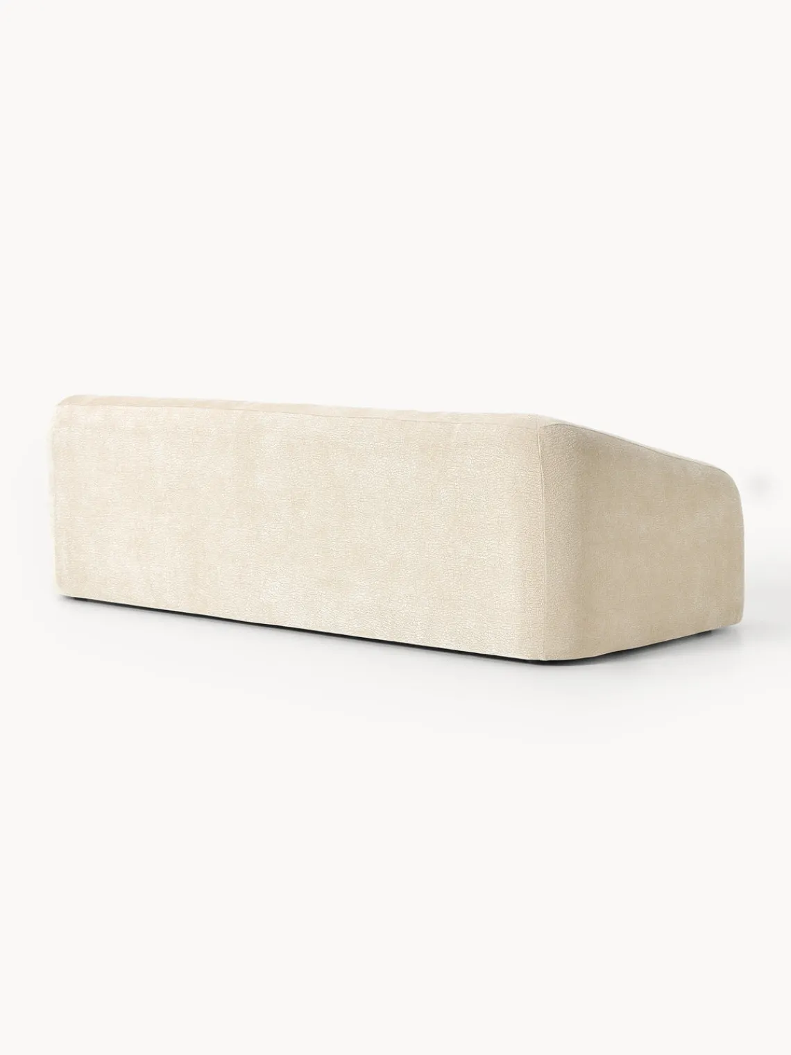 Sofás Cama|Sofás>Westwing Collection Sofá cama Eliot (3 plazas) Tejido blanco crema