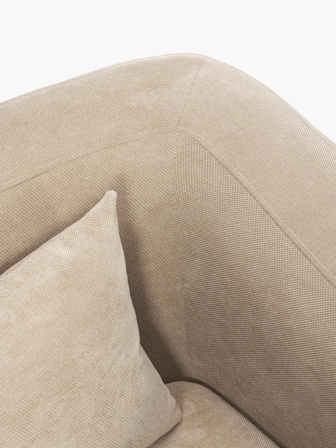 Sofás Cama|Sofás>Westwing Collection Sofá cama Eliot (2 plazas) Terciopelo beige