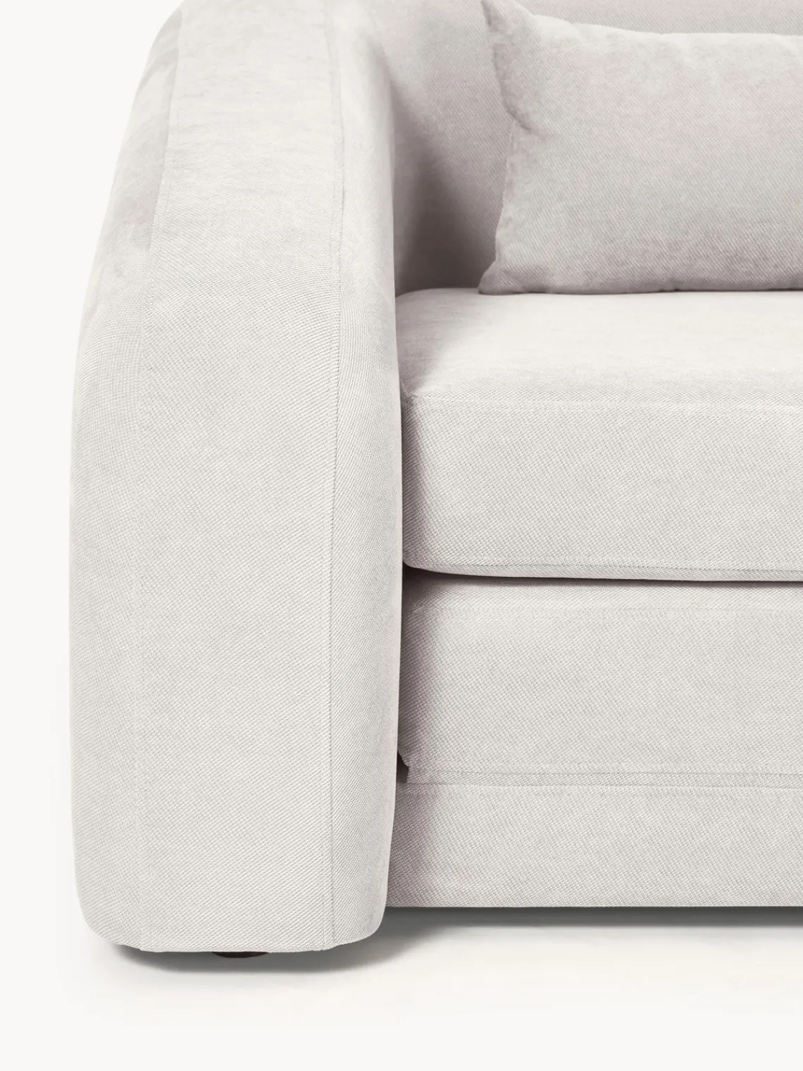 Sofás Cama|Sofás>Westwing Collection Sofá cama Eliot (2 plazas) Terciopelo gris claro