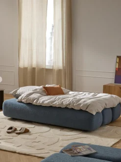 Sofá cama en borreguillo Caterpillar (3 plazas) Sofás Cama|Sofás