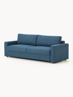 Online Sofá cama en tejido bouclé Tasha (3 plazas), con espacio de almacenamiento Sofás Cama|Sofás