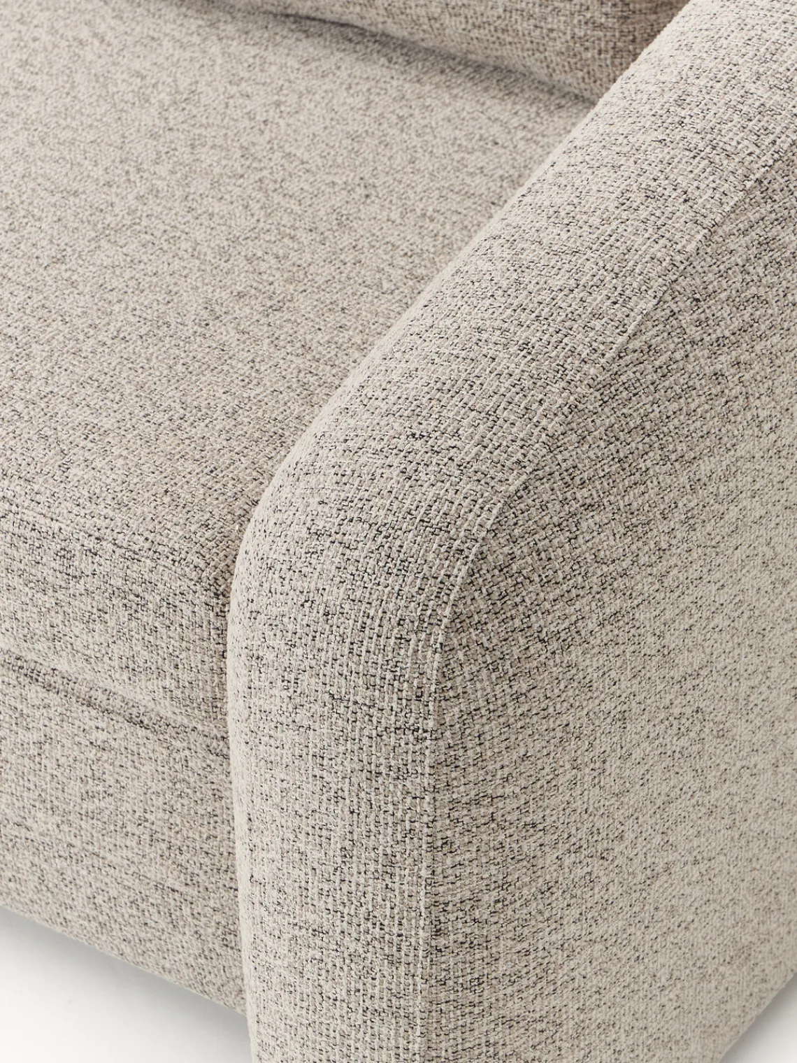 Sofás Cama|Sofás>Westwing Collection Sofá cama en tejido bouclé Eliot (2 plazas) Bouclé beige