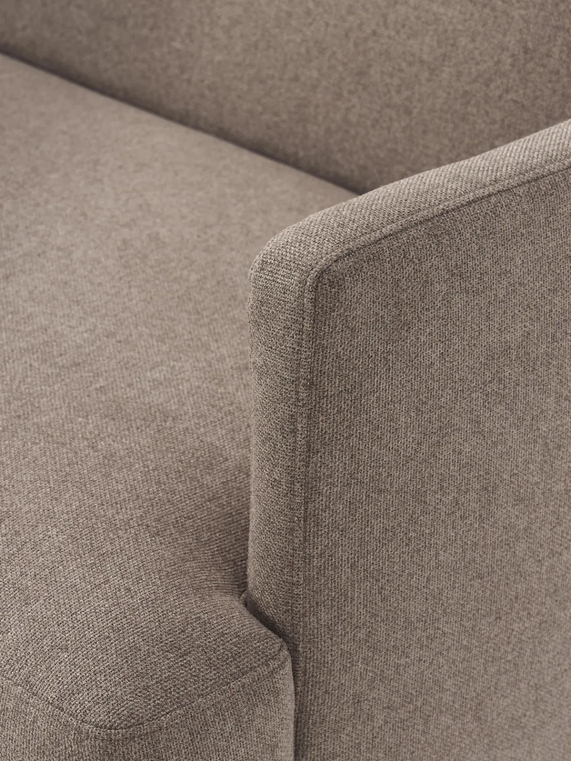 Sofás Cama|Sofás>Westwing Collection Sofá cama Fluente (3 plazas) Tejido taupe