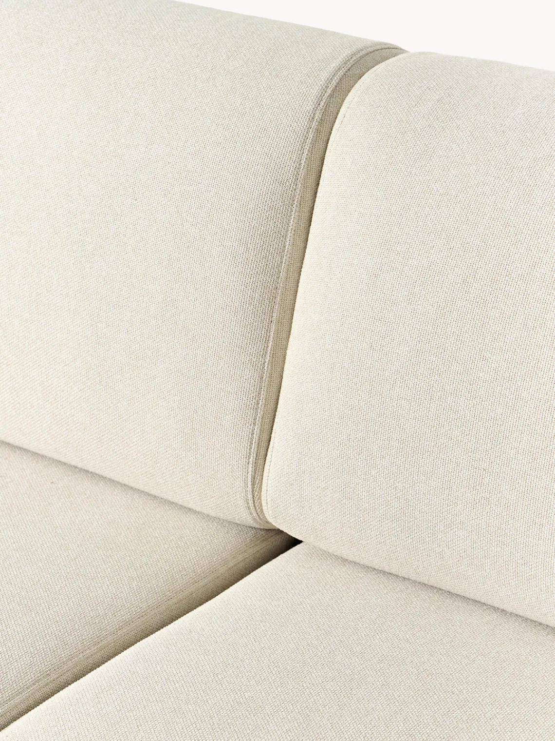 Sofás Cama|Sofás>Westwing Collection Sofá cama Morgan, con colchón (2 plazas) Tejido Off White