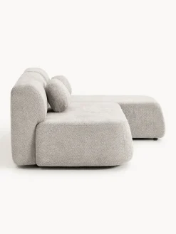 Outlet Sofá cama rinconera de borreguillo con espacio de almacenamiento Pao Sofás Cama|Sofás