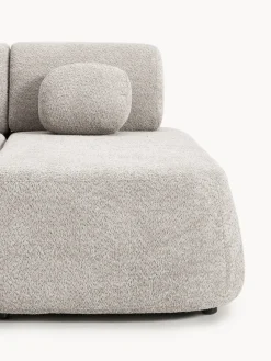 Outlet Sofá cama rinconera de borreguillo con espacio de almacenamiento Pao Sofás Cama|Sofás