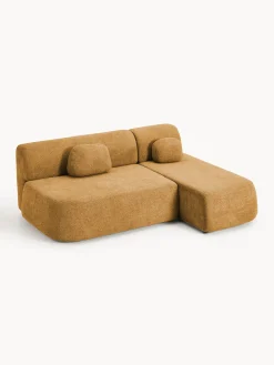 New Sofá cama rinconera de borreguillo con espacio de almacenamiento Pao Sofás Cama|Sofás