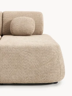 Outlet Sofá cama rinconera de borreguillo con espacio de almacenamiento Pao Sofás Cama|Sofás