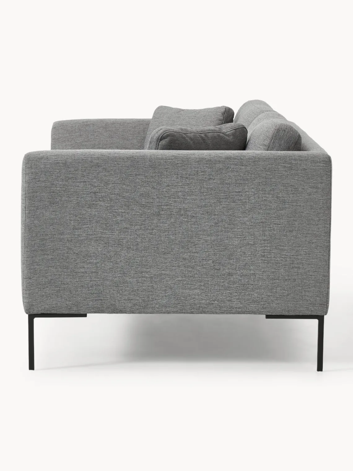 Hot Sofá con patas de metal Emma (3 plazas) Sofás 3 Plazas|Sofás