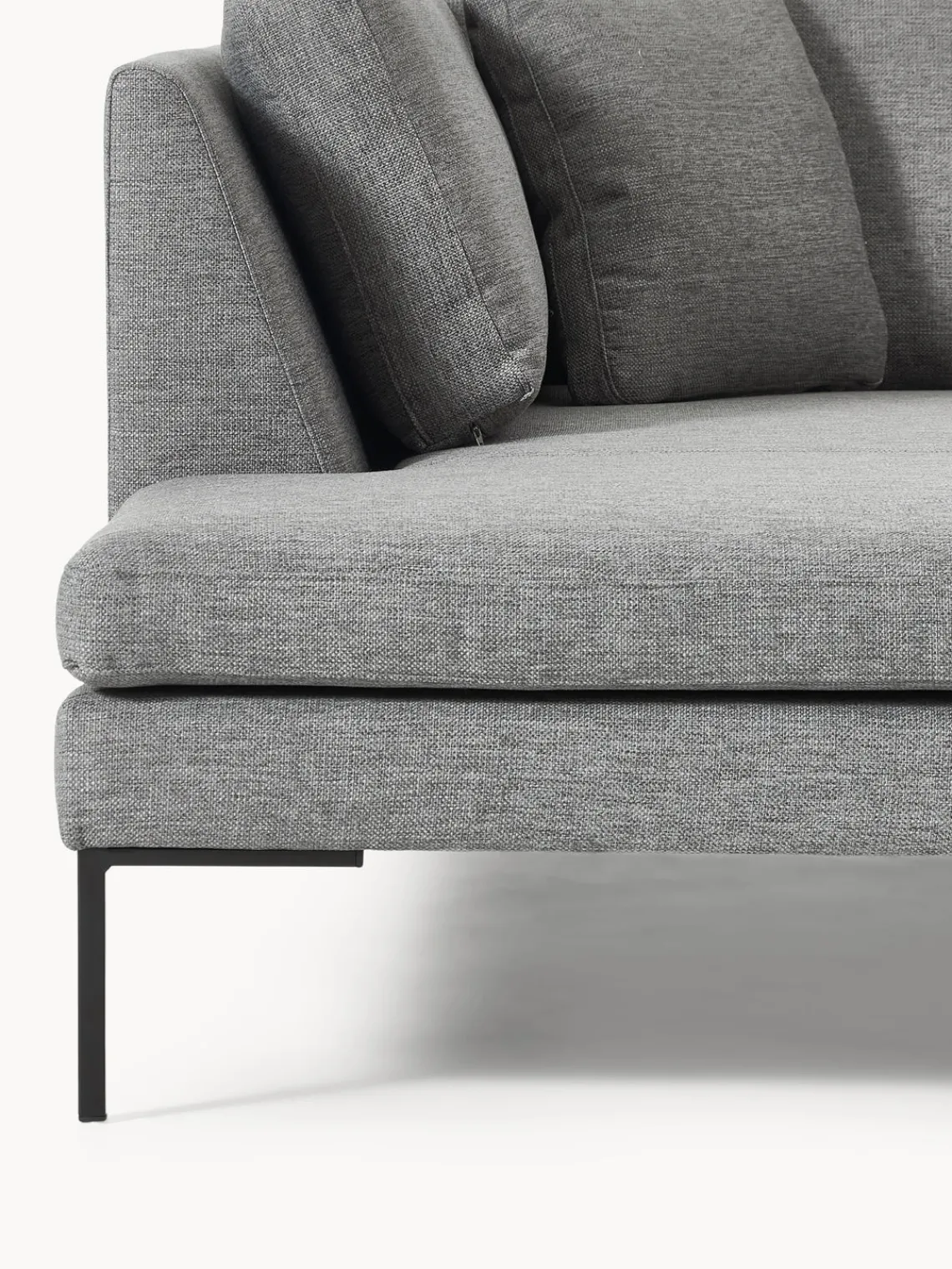 Hot Sofá con patas de metal Emma (3 plazas) Sofás 3 Plazas|Sofás