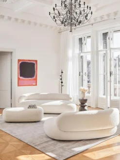 Hot Sofá de borreguillo Alba (2 plazas) Sofás 2 Plazas|Sofás