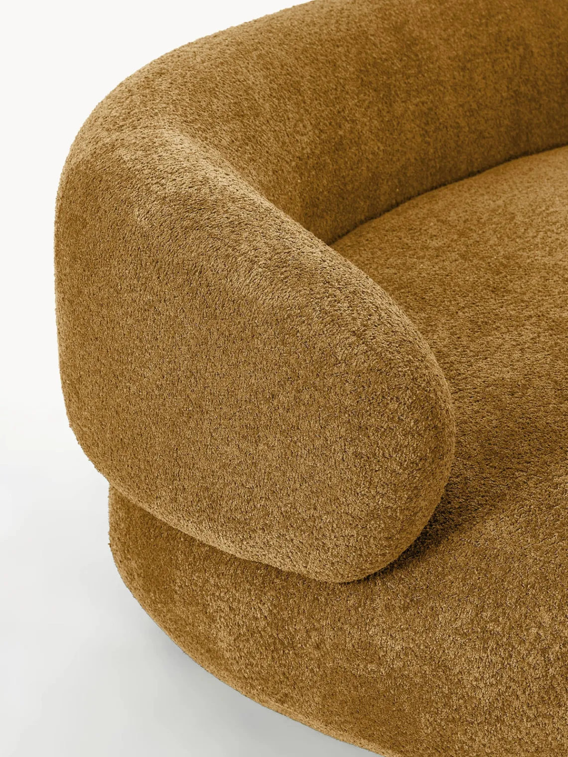 Sofá de borreguillo bouclé Alba (3 plazas) Sofás 3 Plazas|Sofás