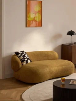 Best Sofá de borreguillo bouclé Alba (2 plazas) Sofás 2 Plazas|Sofás