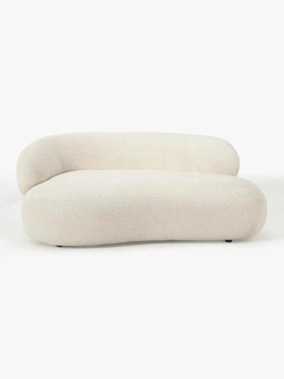 Sale Sofá de borreguillo bouclé Alba (2 plazas) Sofás 2 Plazas|Sofás