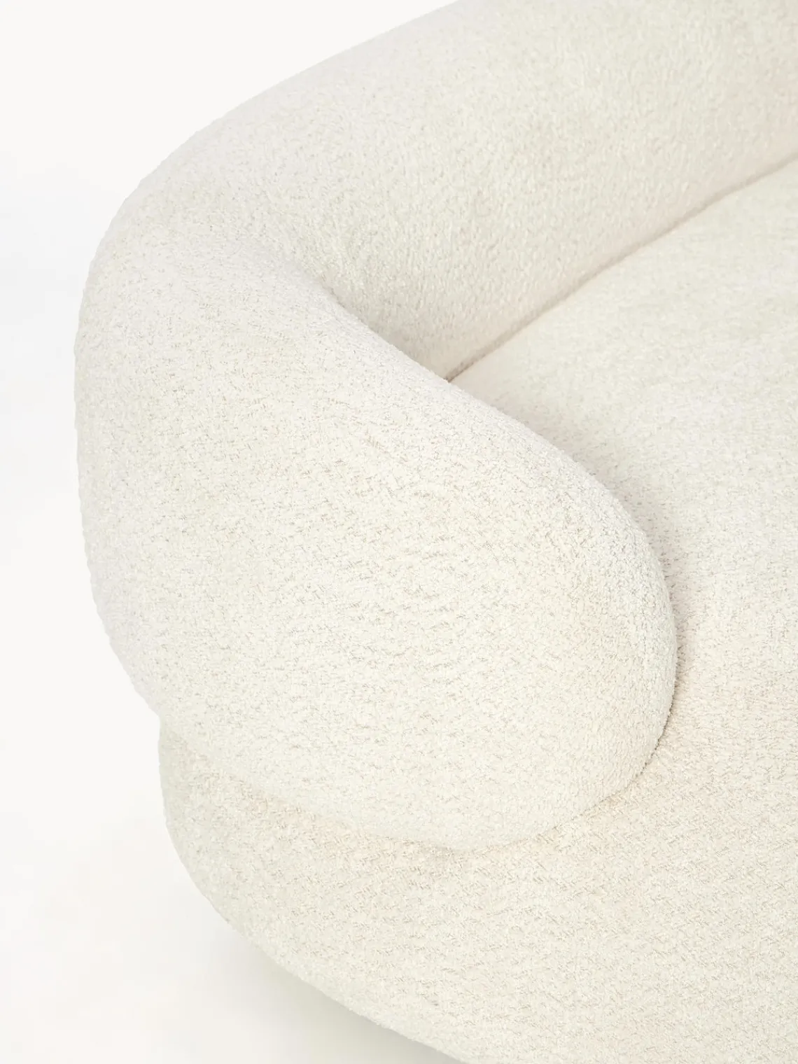 Sale Sofá de borreguillo bouclé Alba (2 plazas) Sofás 2 Plazas|Sofás