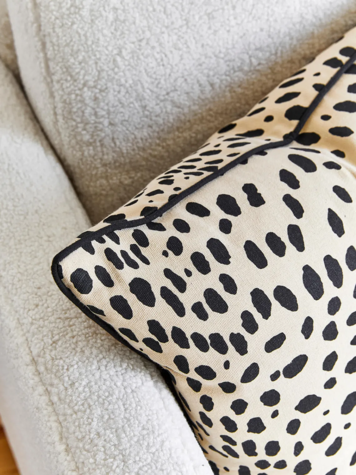 Sofás 2 Plazas|Sofás>Westwing Collection Sofá de borreguillo Fluente (2 plazas) Borreguillo blanco Off White