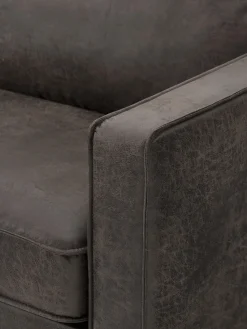 Discount Sofá de cuero reciclado Hunter (3 plazas) Sofás 3 Plazas|Sofás