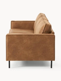 Outlet Sofá de cuero reciclado Hunter (3 plazas) Sofás 3 Plazas|Sofás