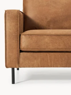 Outlet Sofá de cuero reciclado Hunter (3 plazas) Sofás 3 Plazas|Sofás