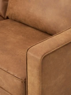 Outlet Sofá de cuero reciclado Hunter (3 plazas) Sofás 3 Plazas|Sofás