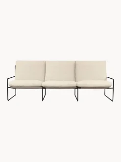 Clearance Sofá de jardín en tejido bouclé Desert (3 plazas) Sofás De Exterior|Sofás De Exterior