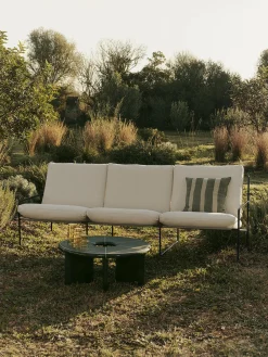 Clearance Sofá de jardín en tejido bouclé Desert (3 plazas) Sofás De Exterior|Sofás De Exterior