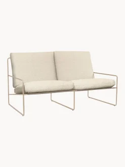 Online Sofá de jardín en tejido bouclé Desert (2 plazas) Sofás De Exterior|Sofás De Exterior