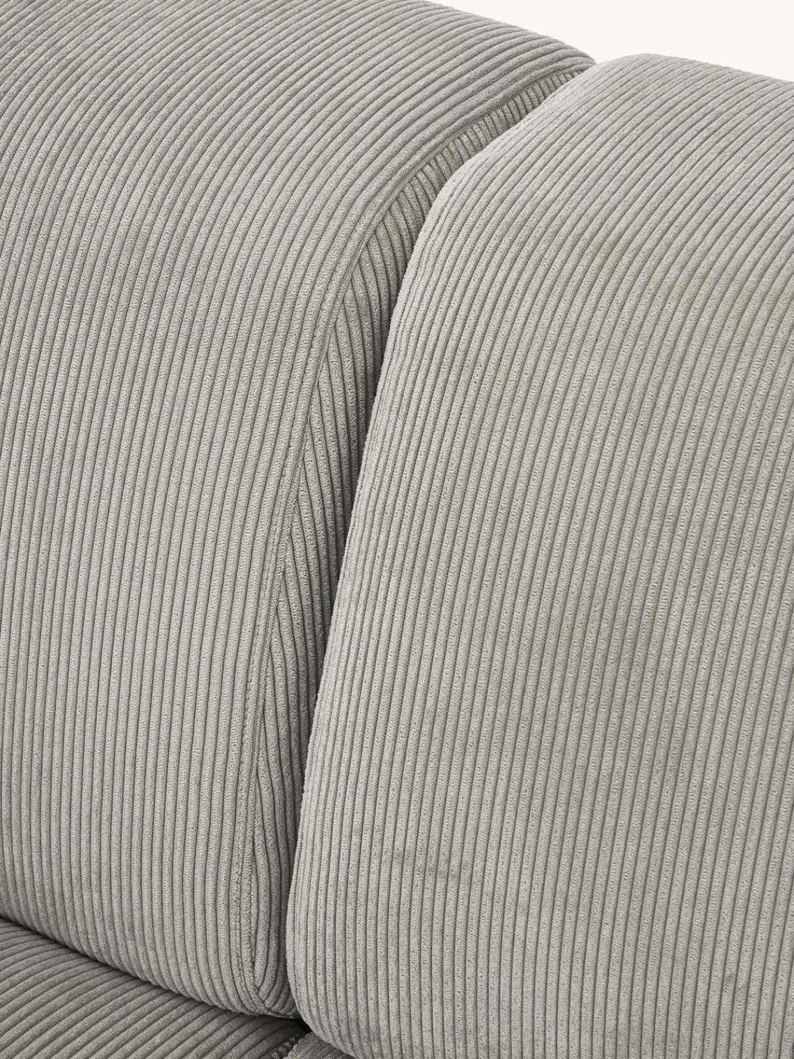 Sofás 2 Plazas|Sofás>Westwing Collection Sofá de pana Melva (2 plazas) Pana gris