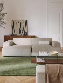 Sofás 2 Plazas|Sofás>Westwing Collection Sofá de pana Melva (2 plazas) Pana beige claro